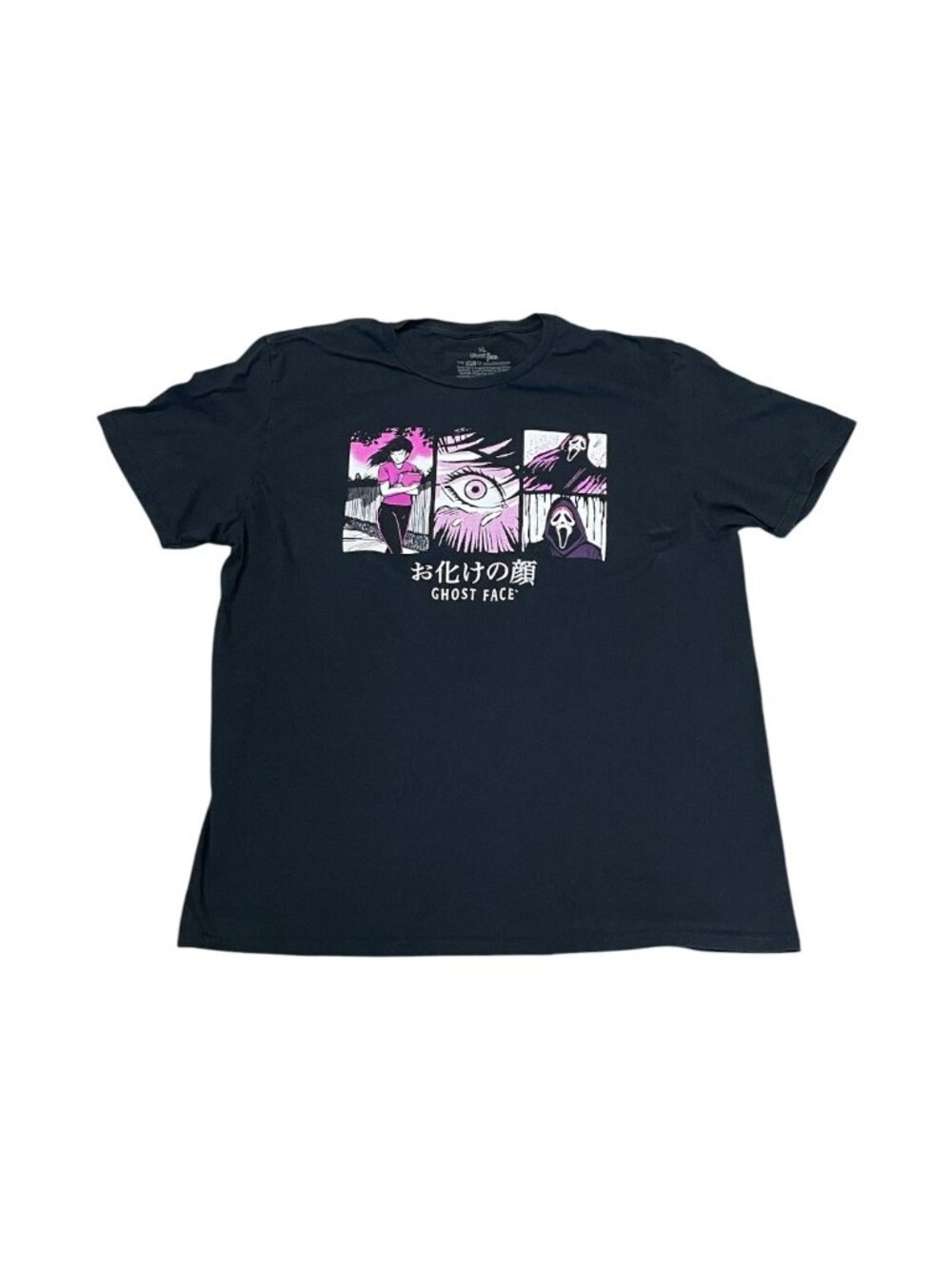 Scream Ghost Face Manga Panels T-Shirt Size XL Hot Topic Horror